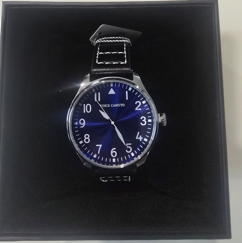 Vince Camuto Black and Blue Watch